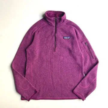 patagonia 파타고니아 베터 스웨터 플리스 하프 지퍼 퍼플