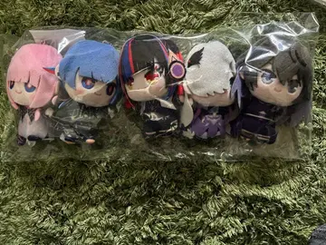 Vtuber 캐릭터 봉제 인형 5개 세트