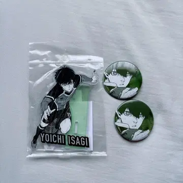 블루 록 이사기 요이치 원화전 아크릴 스탠드 캔뱃지