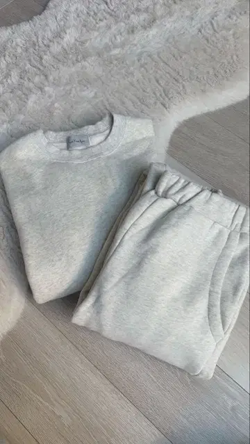 SeaRoomlynn 볼륨 스웨트 풀오버 셋업