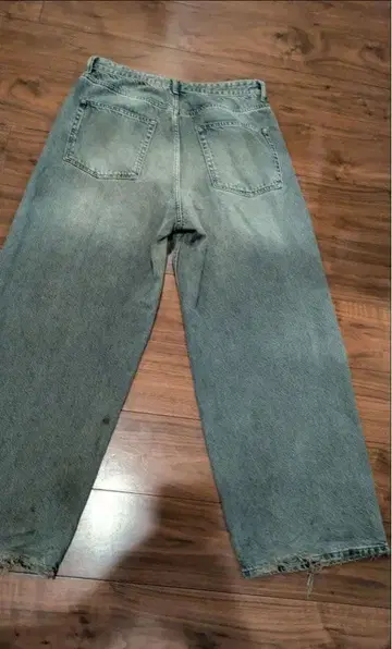 ZARA 엑스트라 배기 데님