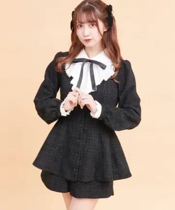 [ Secret Honey ] [ 부속물 있음 ] 트위드 셋업