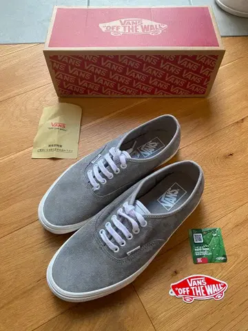 VANS Authentic 오센틱 9.5 그레이 스웨이드
