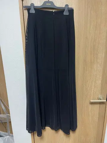 CLANE 시어 롱 스커트