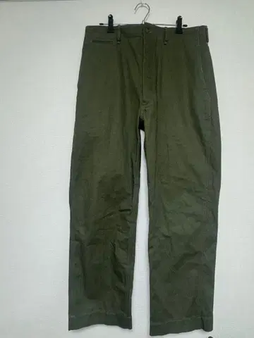 하자품 아나토미카 chino2 치노 팬츠 올리브 35