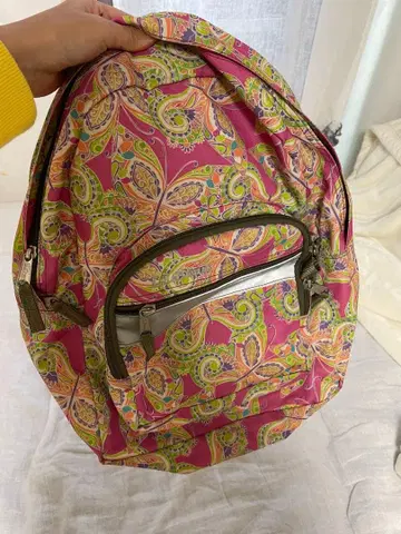 L.L.Bean 핑크 패턴 백팩 kids