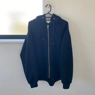 GLOBAL WORK 라이트 쿠션 ZIP 후드티 L