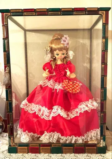 프랑스 인형 케이스 포함 쇼와 레트로