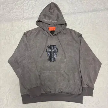 GALLS ADDICTION 스웨이드 후드티 사이즈 4 (XL)