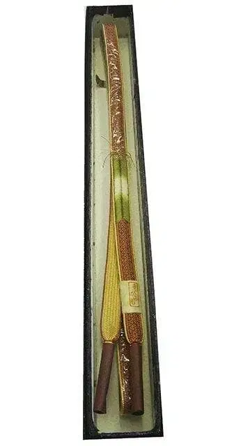 새상품 멋스러운 고급 오비끈 순수 실크 평조 일본제 미사용 B346