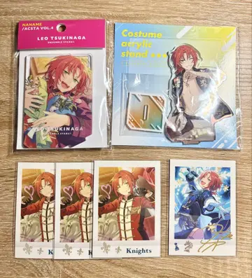 앙스타 츠키나가 레오 아크릴 스탠드 파샤코레 묶음 판매