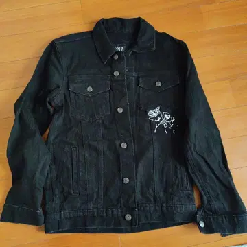 ZARA 블랙 데님 자켓 USA 사이즈 S