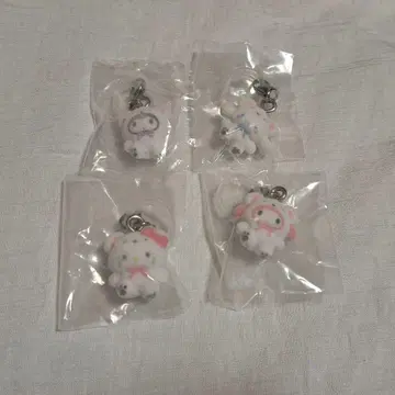 산리오 포근포근 스노우 메지루시 액세서리