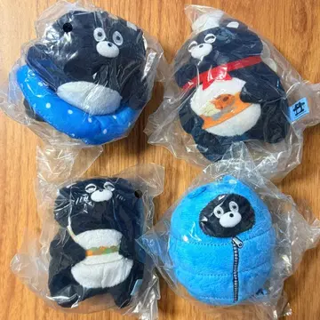 1 곰돌이 마군 대사 포함 봉제 인형 4종 세트