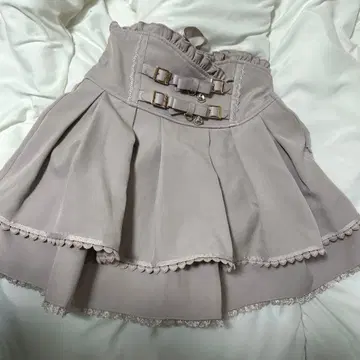 LIZ LISA 2 벨트 치마바지