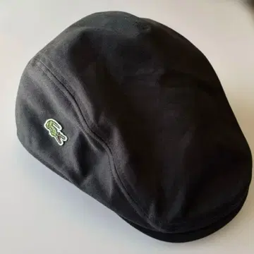 Lacoste (라코스테) 헌팅 모자 블랙, 코튼 소재