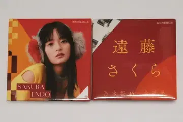 엔도 사쿠라 스퀘어 캔뱃지 세트 보도교