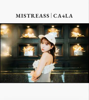 MISTREASS x CA4LA 콜라보 캡 화이트