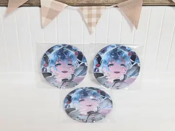 프로세카 하츠네 미쿠 46C 글리터 캔뱃지 3개