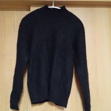 새상품급 캐시미어 100% 긴팔 스웨터 L 사이즈 블랙