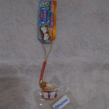 치바 한정판 조개 버전 키사라즈 키티 & 미미 스트랩