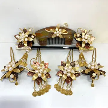 빈티지 신부 헤어콤