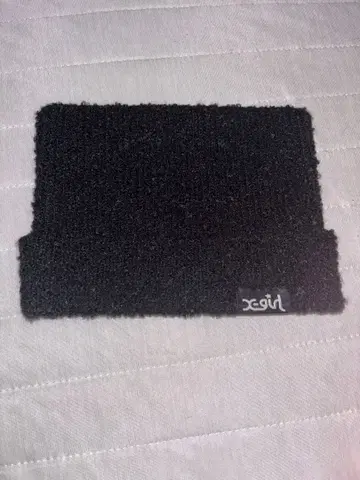 X-girl 블랙 니트 비니