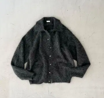 crepuscule Mohair polo cardigan 'C.GRAY'