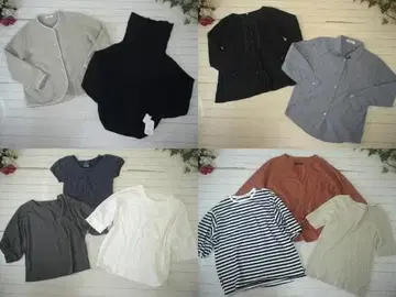 26-5580 여성용 의류 묶음 판매 21벌 M 사이즈