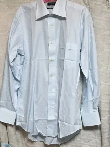 TETE HOMME 라이트 블루 긴팔 셔츠