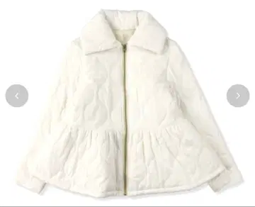 [택 포함 새상품] 시마무라 hiichan 충전솜 페플럼 퀼트 자켓 MP