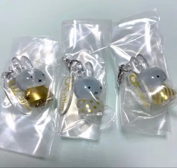 메지루시 액세서리 miffy 70주년 기념 3종 A B C