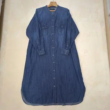 URBAN RESEARCH 데님 오버 셔츠 원피스