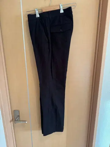 MARGARET HOWELL 블랙 슬랙스 M