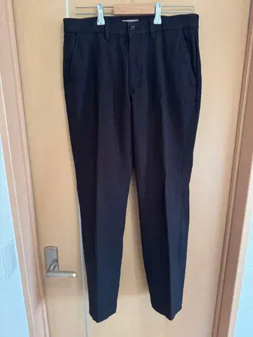 MARGARET HOWELL 블랙 슬랙스 M