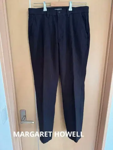 MARGARET HOWELL 블랙 슬랙스 M