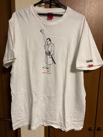 APPLEBUM T셔츠 화이트 DABO