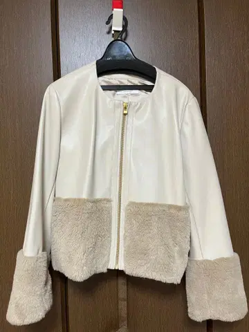 FENNEL 노카라 자켓 아이보리