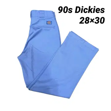 Dickies874 28 x 30 LB 라이트 블루 파랑 90s 압착 택