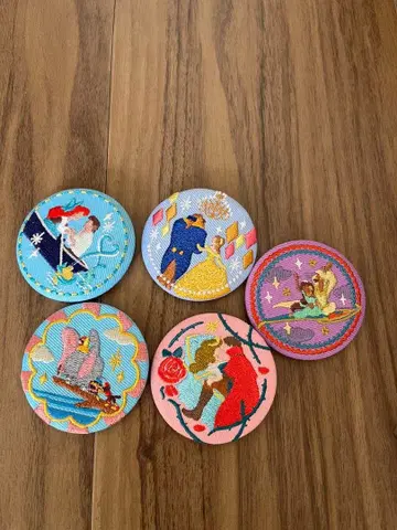 디즈니 자수 캔뱃지