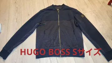 새상품급 HUGO BOSS 집업 자켓 S 저지 블루종