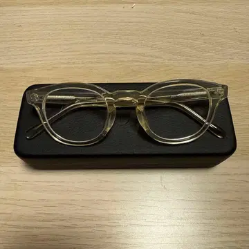 조프 클리어 프레임 라운드형 안경