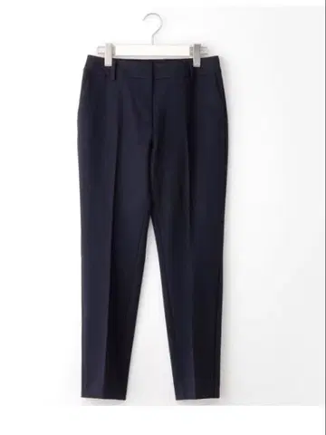 플라스테 브러쉬드 백 스틱 팬츠 네이비 XS