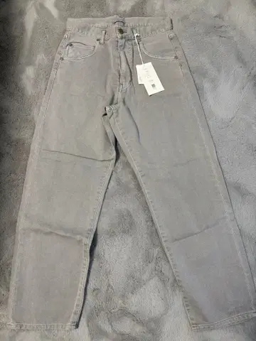 WYM LIDNM 루즈핏 데님 팬츠 S 라이트 그레이