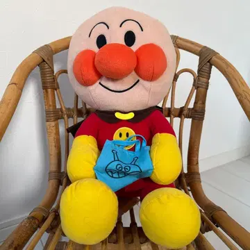 호빵맨 봉제 인형 약 30cm 택 포함