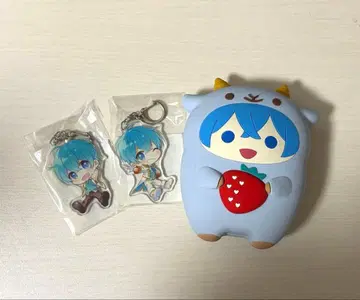 스토푸리 코론 아크릴 키링 아크릴 키링 애니멀 실리콘 파우치 세트