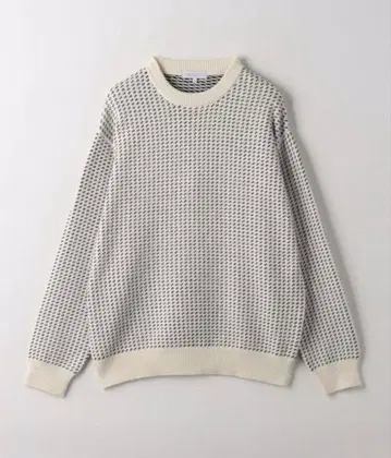 A DAY IN THE LIFE 크루넥 니트