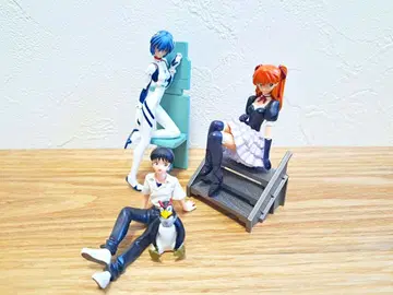 새상품급 신세기 에반게리온 사다모토 요시유키 컬렉션 HGIF 3체 세트