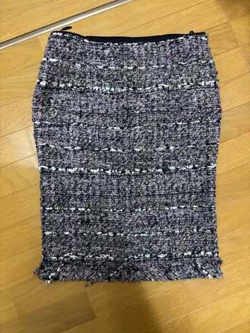 NINA RICCI 트위드 타이트 스커트