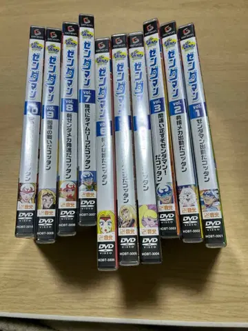 젠다맨 전 10권 DVD